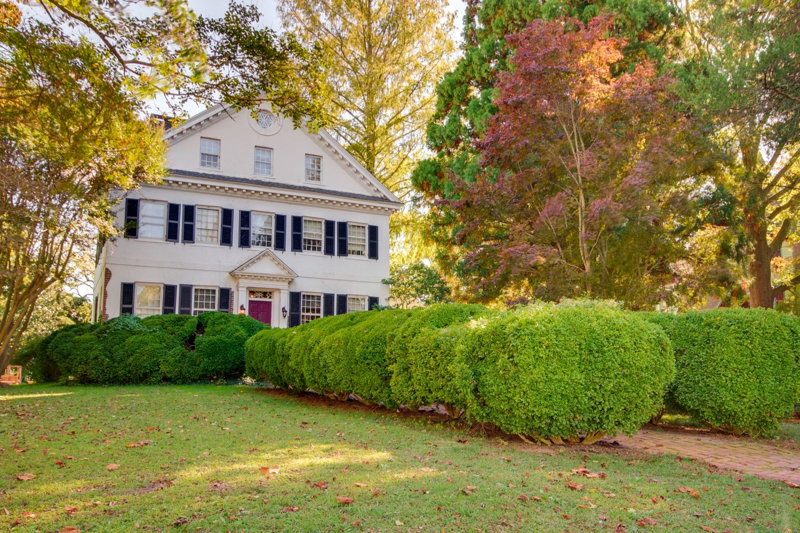 Exterior of the Chanceford Hall b&b