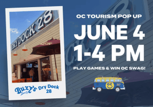 Ocean City Tourism Pop Up at Dry Dock 28 & Buxy's