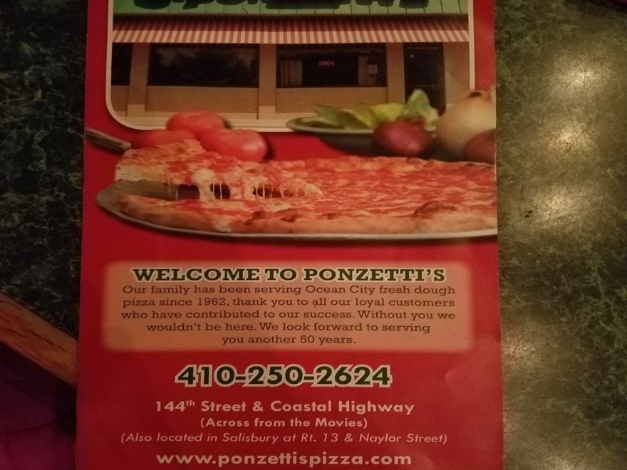 Ponzetti's Pizza