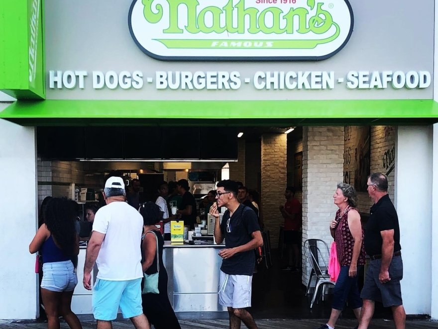 Nathan's Famous Hot Dogs