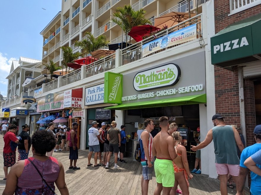 Nathan's Famous Hot Dogs